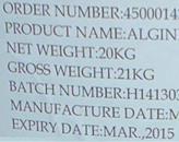 alginic acid 